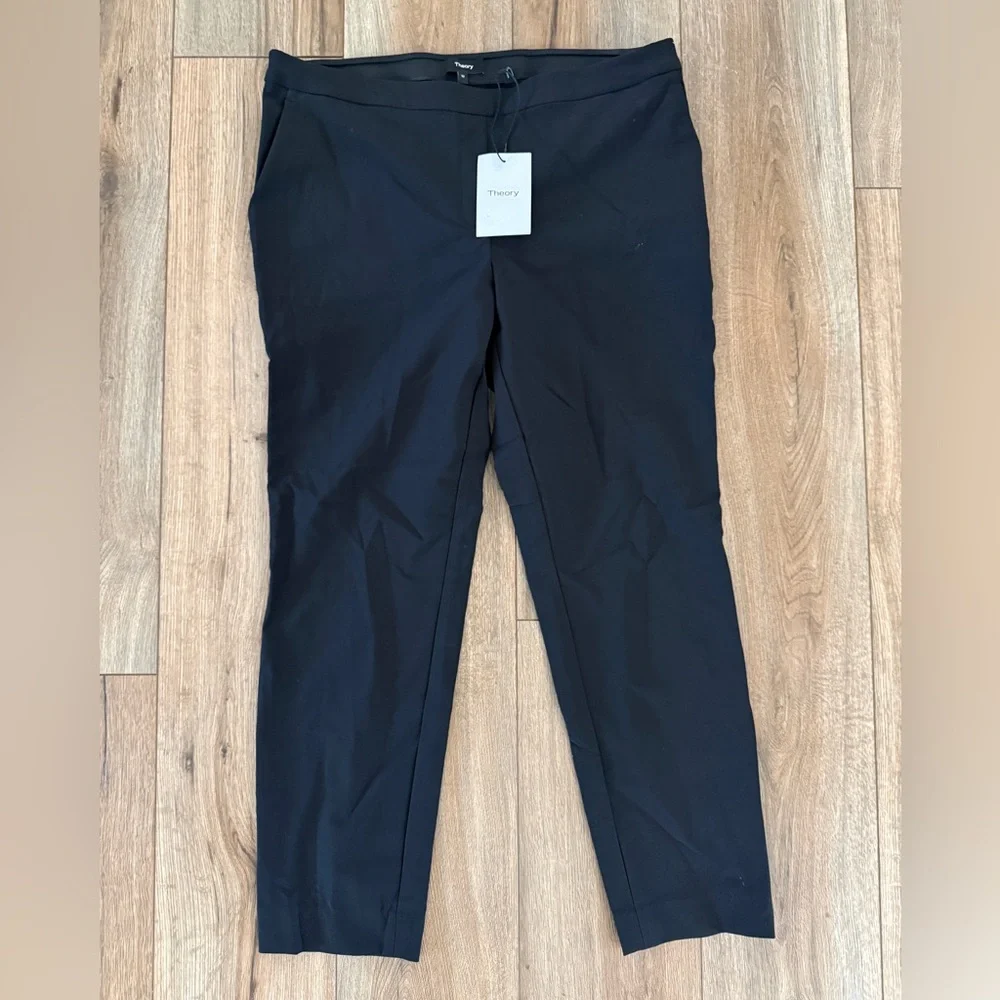 Theory Classic Black Trousers - Picture 1 of 4